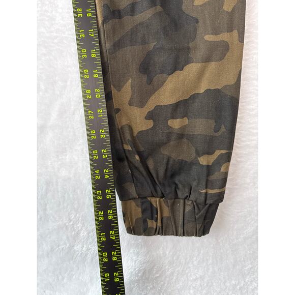American Bazi Camo Cargo Pants Womens Size Medium Camouflage Military Jogger - Picture 6 of 8